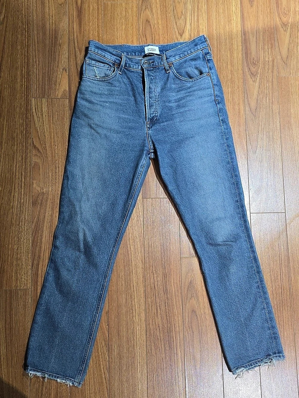 Citizens of Humanity Jolene High Rise Vintage Slim Straight Jeans Straight Leg